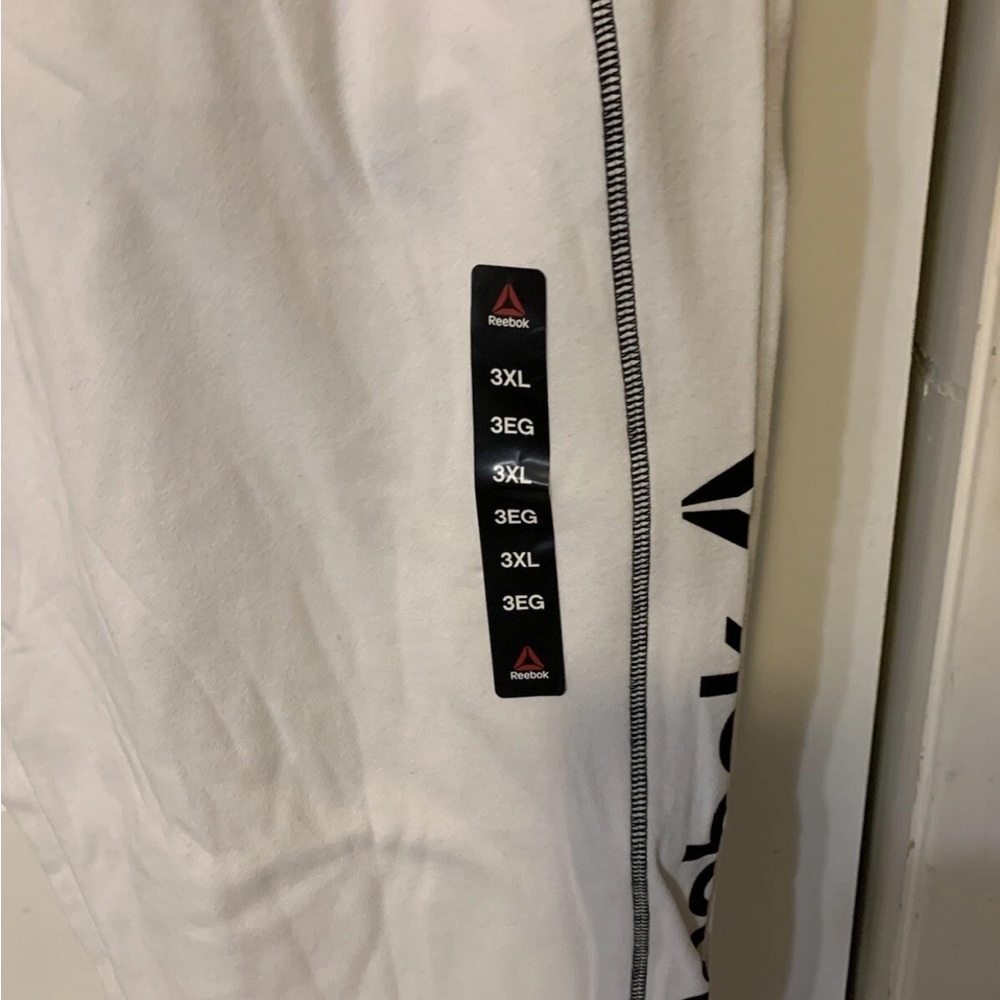 Reebok White Workout Pants